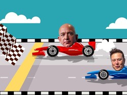 Elon Musk Disalip Jeff Bezos