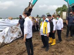 Jokowi Minta Perbaikan Tanggul Sungai Citarum Beres 2 Hari