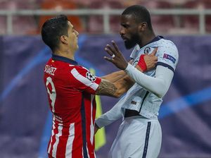 Ribut dengan Antonio Ruediger, Luis Suarez Kena Ledek Ribut dengan Antonio Ruediger, Luis Suarez Kena Ledek