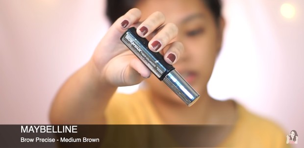 maybelline brow precise-medium brown (sumber : youtube.com/RiriePrams)
