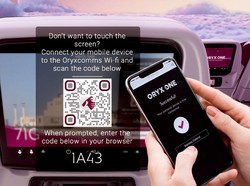 Maskapai Ini Tawarkan Hiburan Tanpa Sentuh di Pesawat