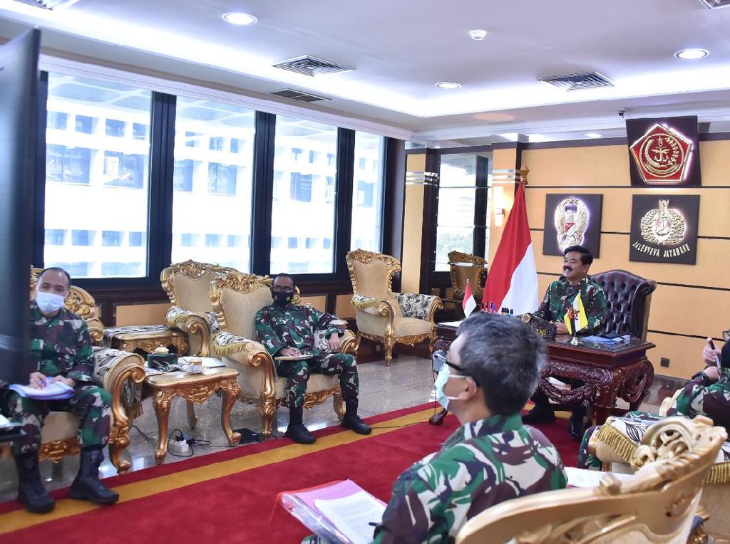 Panglima TNI-Pangab Diraja Brunei Bicara Kerja Sama Intelijen hingga Logistik Panglima TNI-Pangab Diraja Brunei Bicara Kerja Sama Intelijen hingga Logistik