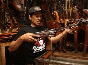 Tersohor Kualitasnya, Hampir Semua Warga Kampung Sukamahi Bikin Golok