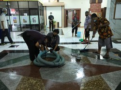 Sempat Tergenang, Banjir di Kantor Gubernur Jateng Surut dalam 1,5 Jam