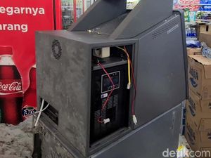 Penampakan ATM di Palabuhanratu yang Dibobol Maling