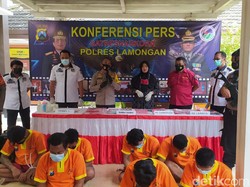 9 Kasus Narkoba Terungkap di Lamongan dalam Sebulan
