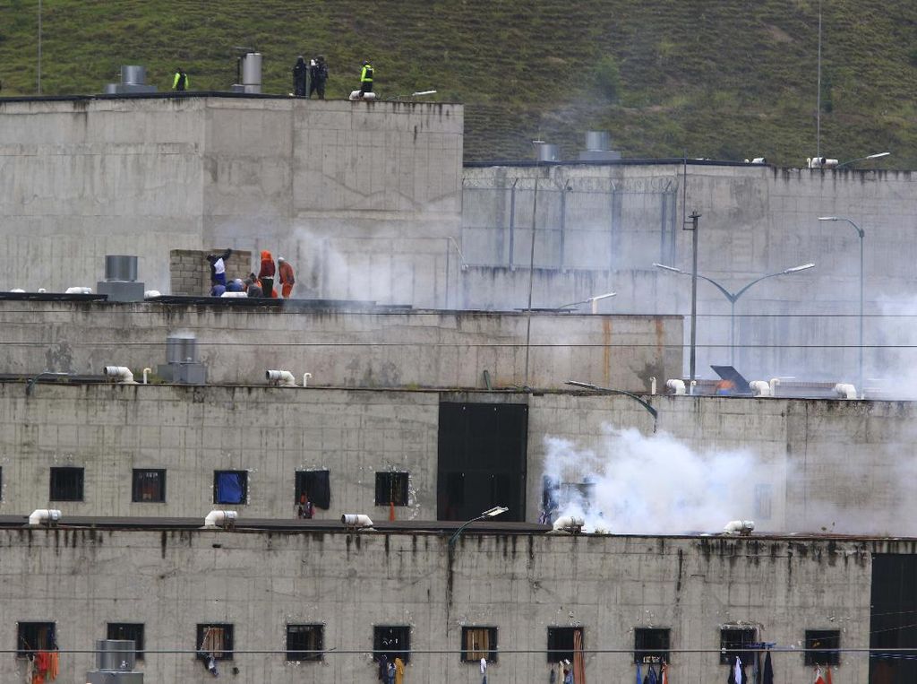 Kerusuhan Serentak di 4 Penjara Ekuador, Korban Tewas 79 Orang