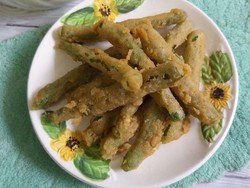 Resep Pembaca : Buncis Krispi yang Segar Renyah