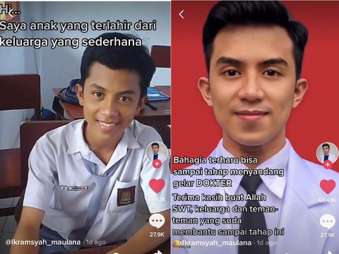 Kisah pria yang berhasil meraih impiannya untuk menjadi dokter