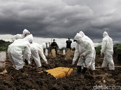 Pemakaman Jenazah COVID-19 di DKI Turun 2 Pekan Terakhir, Ini Datanya