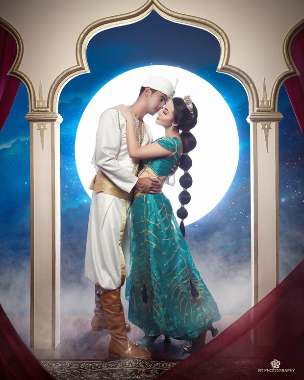 Ali Syakieb dan Margin Wierheem Ali Syakieb dan Margin Wierheem/instagram.com/fdphotography90