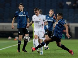 Atalanta Vs Madrid Tanpa Gol di Babak Pertama