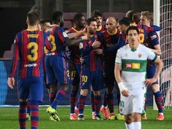 36-0, Dominasi Barcelona atas Elche Kian Luar Biasa