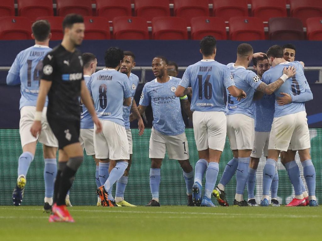 Man City Vs Gladbach: The Citizens Tetap Buru Kemenangan Man City Vs Gladbach: The Citizens Tetap Buru Kemenangan