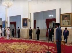 Jokowi Lantik Gubernur-Wakil Gubernur Sumbar, Kepri dan Bengkulu