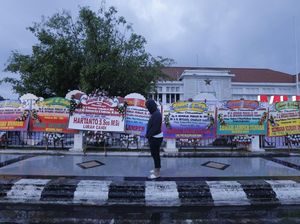 Besok Dilantik, Hendi Dapat Banyak Karangan Bunga dari Warga Semarang