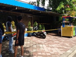 Video Penampakan Lokasi Penembakan di Kafe Cengkareng Jakbar