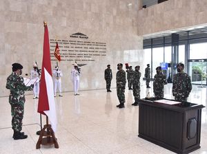 Panglima TNI Pimpin Sertijab Pangkogabwilhan III dan Dandenma Mabes TNI Panglima TNI Pimpin Sertijab Pangkogabwilhan III dan Dandenma Mabes TNI