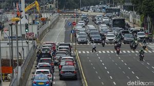 Pemberlakukan Contra Flow di Proyek MRT