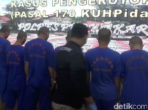 Pak RT dan 5 Warga Diciduk karena Keroyok-Tuding Kepsek Selingkuh