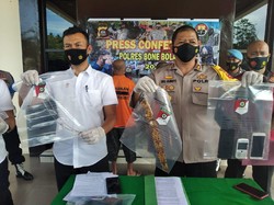 Residivis Dijuluki Kolor Ijo Gorontalo Ditangkap Polres Bone Bolango