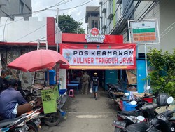 Polisi Gelar Rapid Test di Kuliner Tangguh Menteng, 3 Orang Reaktif