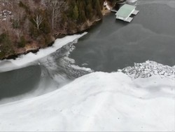 Seorang Gadis Meninggal Usai Jatuh di Danau Beku di Ohio