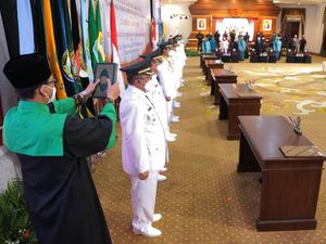 17 Kepala Daerah di Jatim Resmi Dilantik