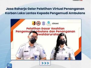 Jasa Raharja-Polri Latih Pengemudi Ambulans Tangani Korban Kecelakaan