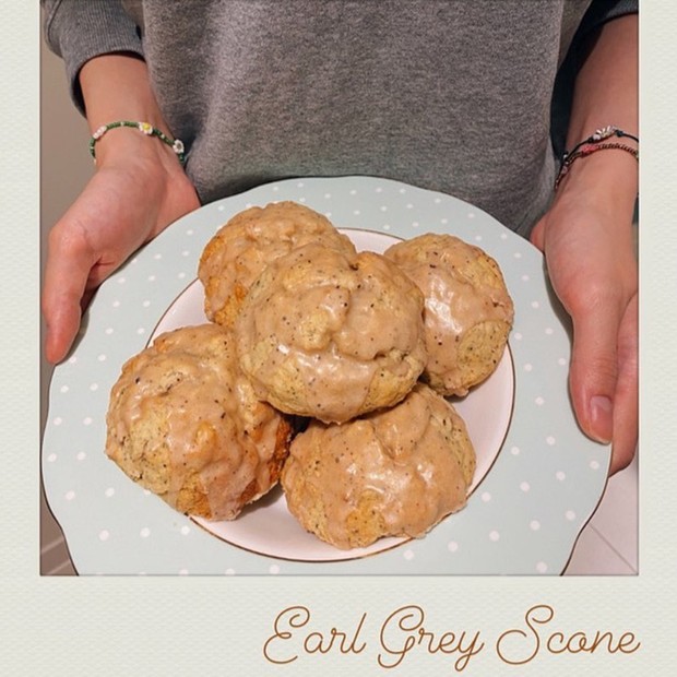 Earl Grey Scone/ Foto: Instagram.com/yoona__lim Yoona SNSD earl grey scone