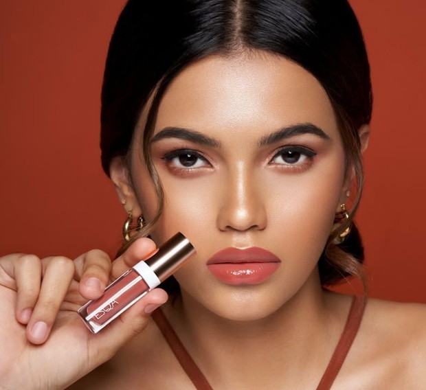 ESQA Lip Gloss Collection dalam shade Jakarta/Foto: Instagram.com/esqacosmetics lipgloss vegan lokal