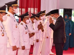 Lantik 6 Pasang Kepala Daerah, Gubernur NTB: Pandemi COVID Jadi Tantangan