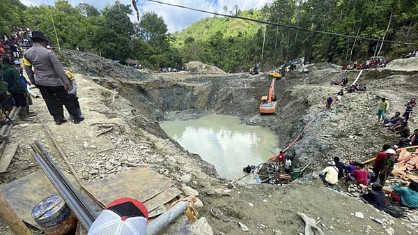 Tambang Emas Ilegal di Parigi Moutong Longsor