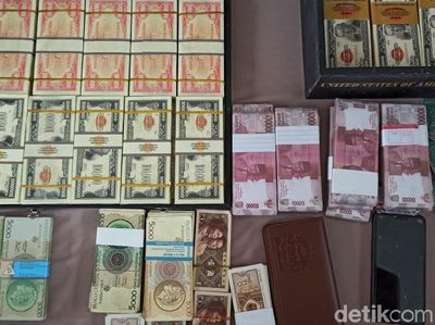 Ini Uang Asing Palsu Rp 2,8 T yang Diamankan Polisi di Banyuwangi