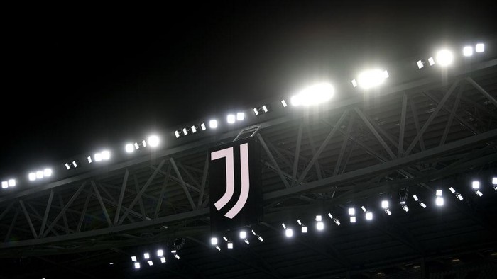 TURIN, ITALY - OCTOBER 28: A general view inside the stadium of the Juventus during the UEFA Champions League Group G stage match between Juventus and FC Barcelona at Juventus Stadium on October 28, 2020 in Turin, Italy. Sporting stadiums around Italy remain under strict restrictions due to the Coronavirus Pandemic as Government social distancing laws prohibit fans inside venues resulting in games being played behind closed doors. (Photo by Valerio Pennicino/Getty Images)