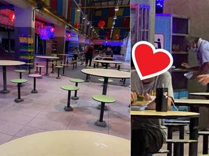 Kehilangan Pekerjaan, Kakek Ini Rela Bersihkan Piring Bekas Makan Orang Kehilangan Pekerjaan, Kakek Ini Rela Bersihkan Piring Bekas Makan Orang