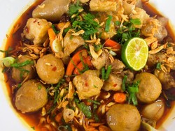 Masak Masak : Mie Bakso Kikil Kuah Mala yang Pedas Nendang