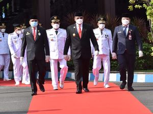 Lantik 5 Kepala Daerah Terpilih, Pj Gubernur Kalsel Pesan soal COVID-Banjir