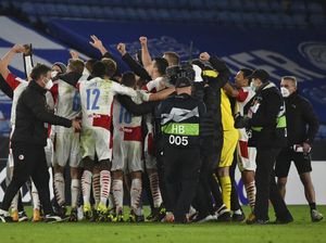 Liga Europa: Gelandang West Ham Rayakan Tersingkirnya Leicester Liga Europa: Gelandang West Ham Rayakan Tersingkirnya Leicester