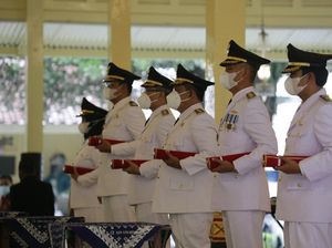Lantik 3 Kepala Daerah, Sultan Yogya Pesan Tangani Pandemi-Pulihkan Ekonomi
