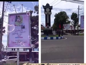Viral Baliho Ucapan Ulang Tahun di Ponorogo Viral Baliho Ucapan Ulang Tahun di Ponorogo