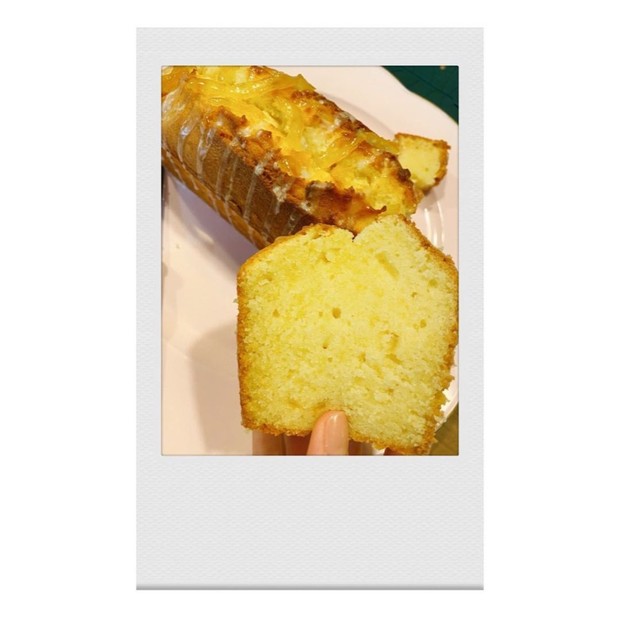 Yuzu Pound Cake/ Foto: Iinstagram.com/yoona__lim Yoona SNSD yuzu pound cake