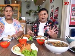 Bikin Laper! Ncess Nabati Lahap Makan Ayam Kremes hingga Iga Penyet