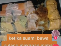 Dapat Order Fiktif, Keluarga Ojol Ini Terpaksa Makan Sushi Padahal Tak Doyan
