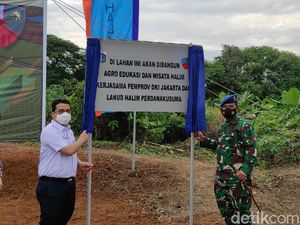 Pemprov DKI Bangun Agrowisata di Lanud Halim, Wagub: Untuk Edukasi Anak-anak Pemprov DKI Bangun Agrowisata di Lanud Halim, Wagub: Untuk Edukasi Anak-anak