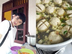 Kisah Penjual Cilok Tampan dan Momen Millen Cyrus Jajan Bakso