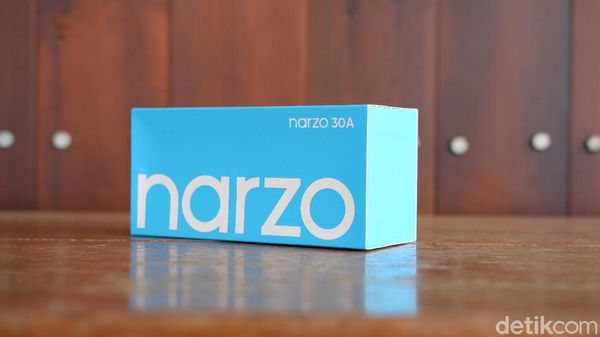 Unboxing Realme Narzo 30a, Calon HP Rp 1 Jutaan Bisa untuk Ngegame