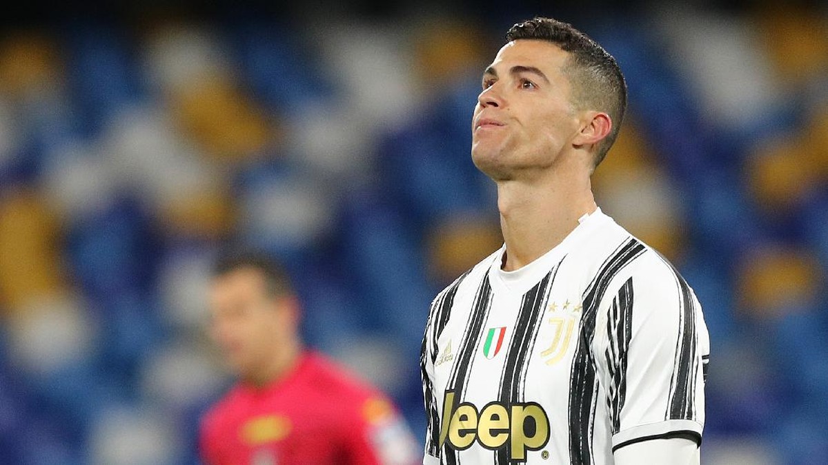 Cristiano Ronaldo disebut gagal di Juventus karena belum bisa mempersembahkan gelar juara Liga Champions. (Foto: Getty Images/Francesco Pecoraro)