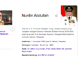 Ditangkap KPK, Wikipedia Nurdin Abdullah Ditambahi Koruptor Ditangkap KPK, Wikipedia Nurdin Abdullah Ditambahi Koruptor