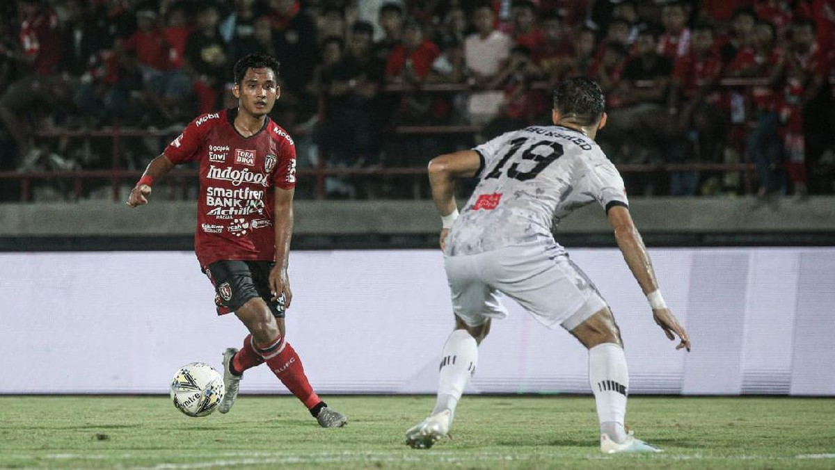 Kadek Agung Widnyana Putra saat berlaga untuk Bali United. (Foto: dok. Bali United)
